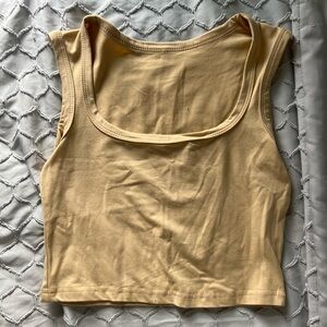 square neck crop top
